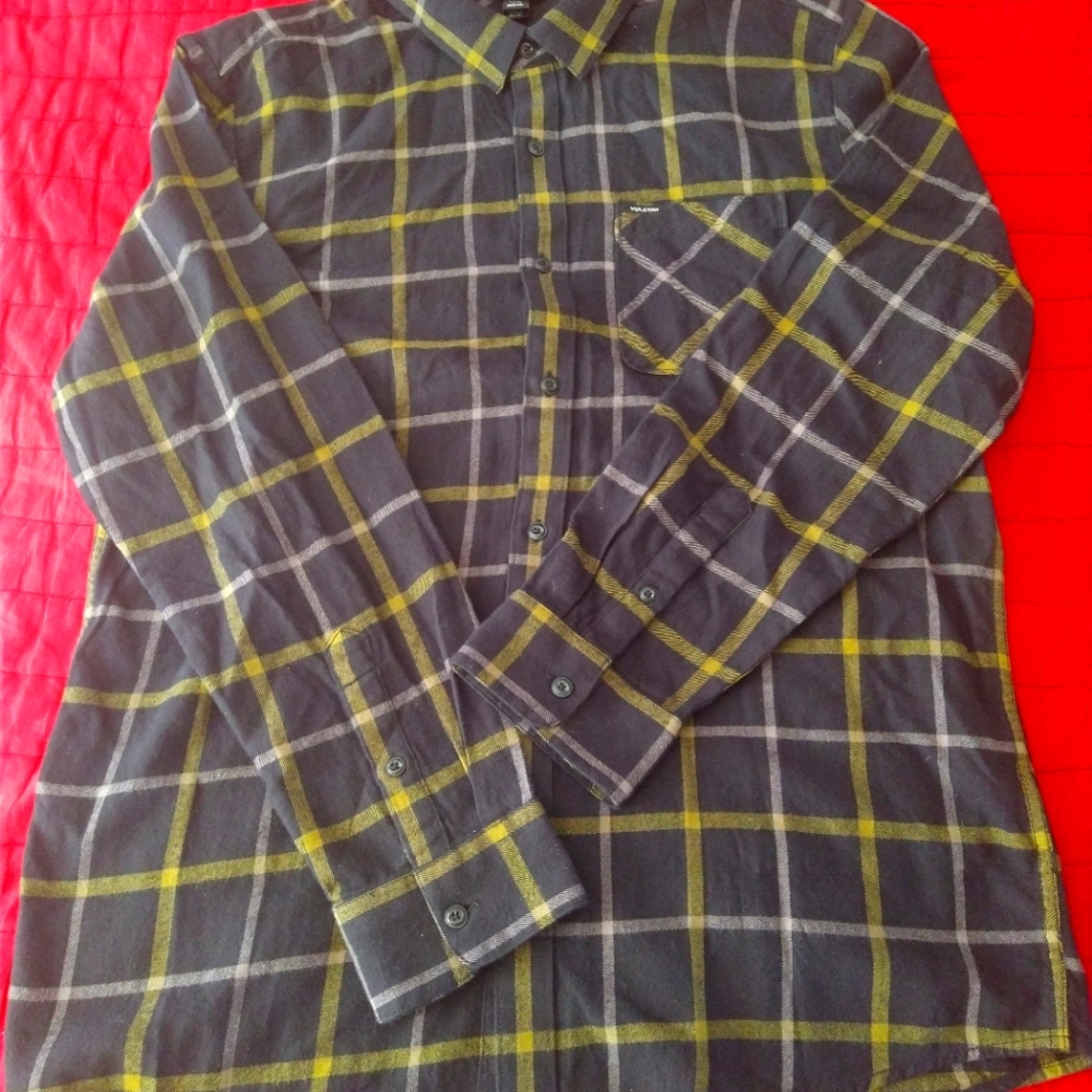 Volcom Button Down Shirt - image 1